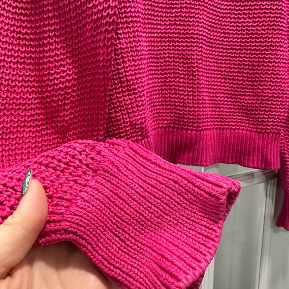 Old Navy Vibrant Pink Thick Heavy Sweater - Size X-Large - Picture 5 of 7
